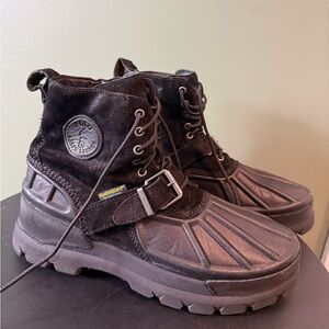 Polo Ralph Lauren Black Boots